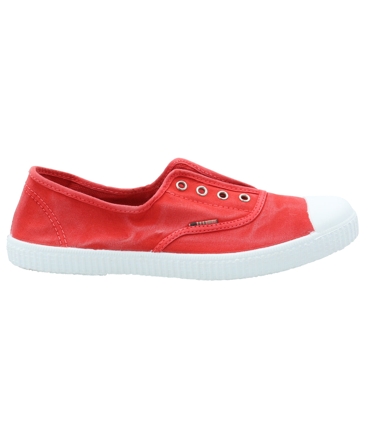 Zapatilla Algodón Orgánico Mujer Greece Rojo Rockford