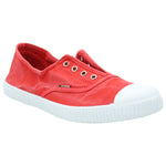 Zapatilla Algodón Orgánico Mujer Greece Rojo Rockford