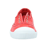 Zapatilla Algodón Orgánico Mujer Greece Rojo Rockford