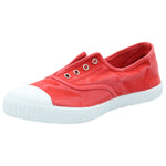 Zapatilla Algodón Orgánico Mujer Greece Rojo Rockford