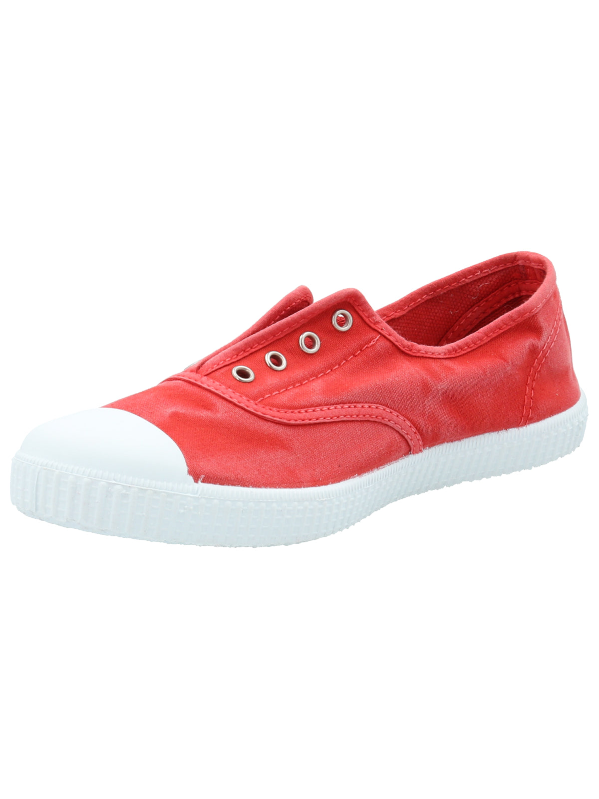 Zapatilla Algodón Orgánico Mujer Greece Rojo Rockford