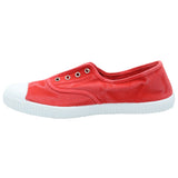 Zapatilla Algodón Orgánico Mujer Greece Rojo Rockford