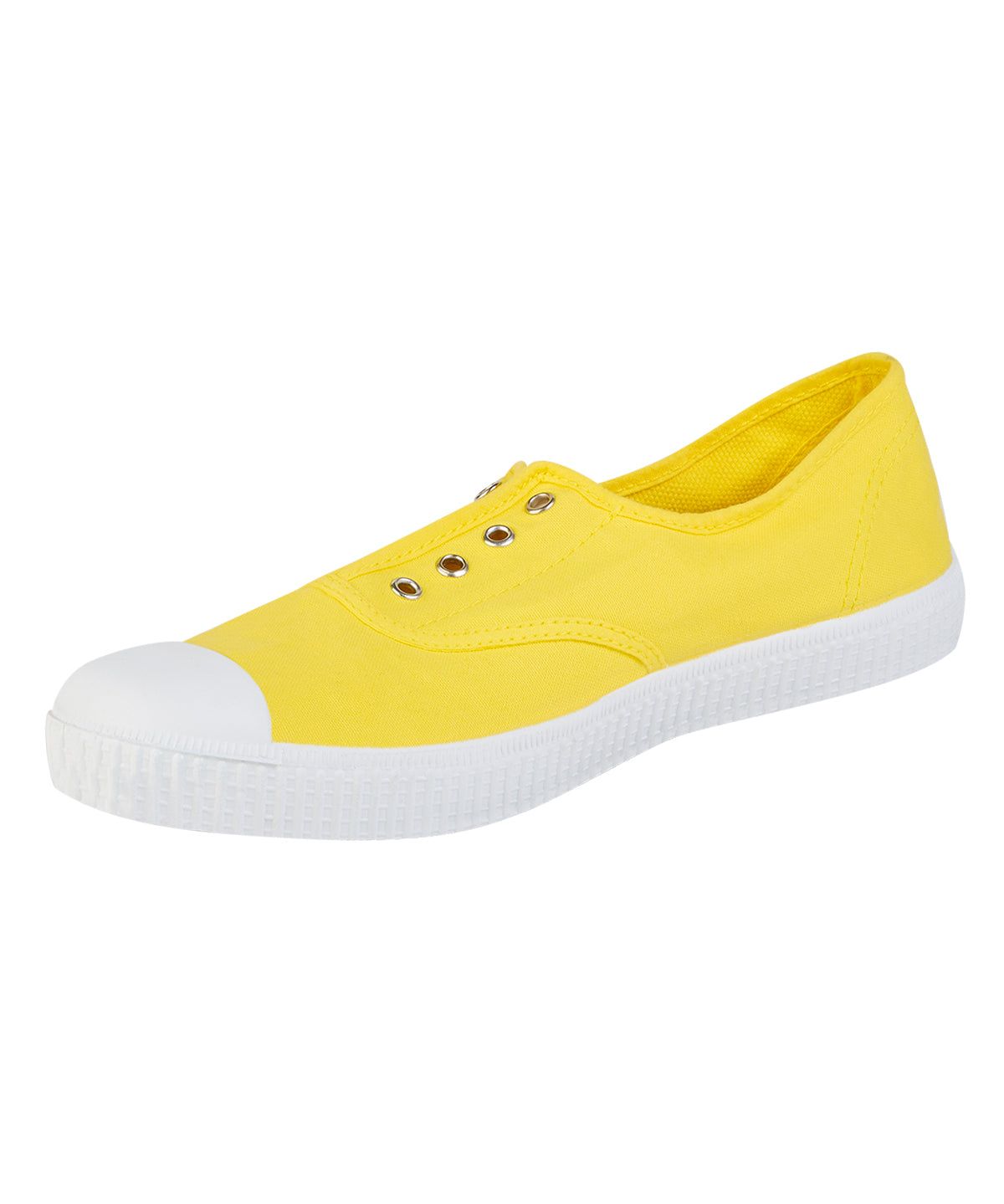 Zapatilla Algodón Orgánico Mujer Greece Amarillo Rockford