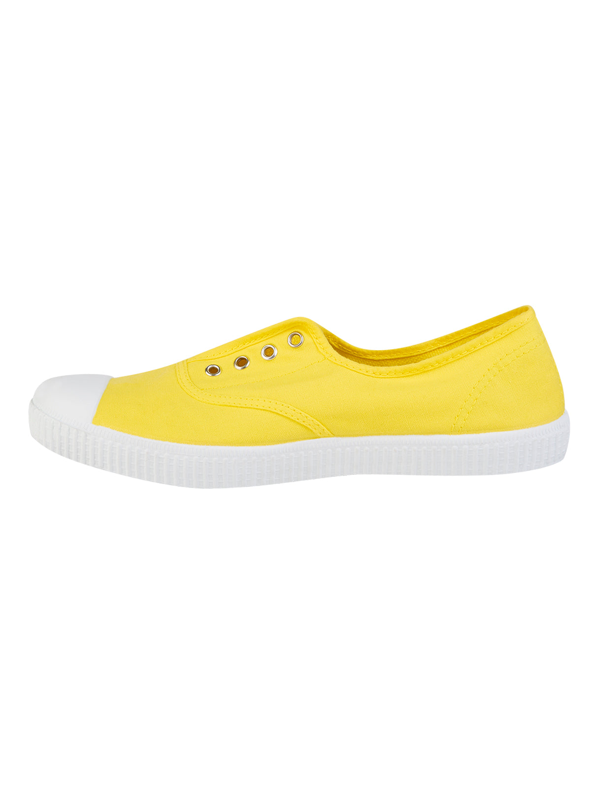 Zapatilla Algodón Orgánico Mujer Greece Amarillo Rockford