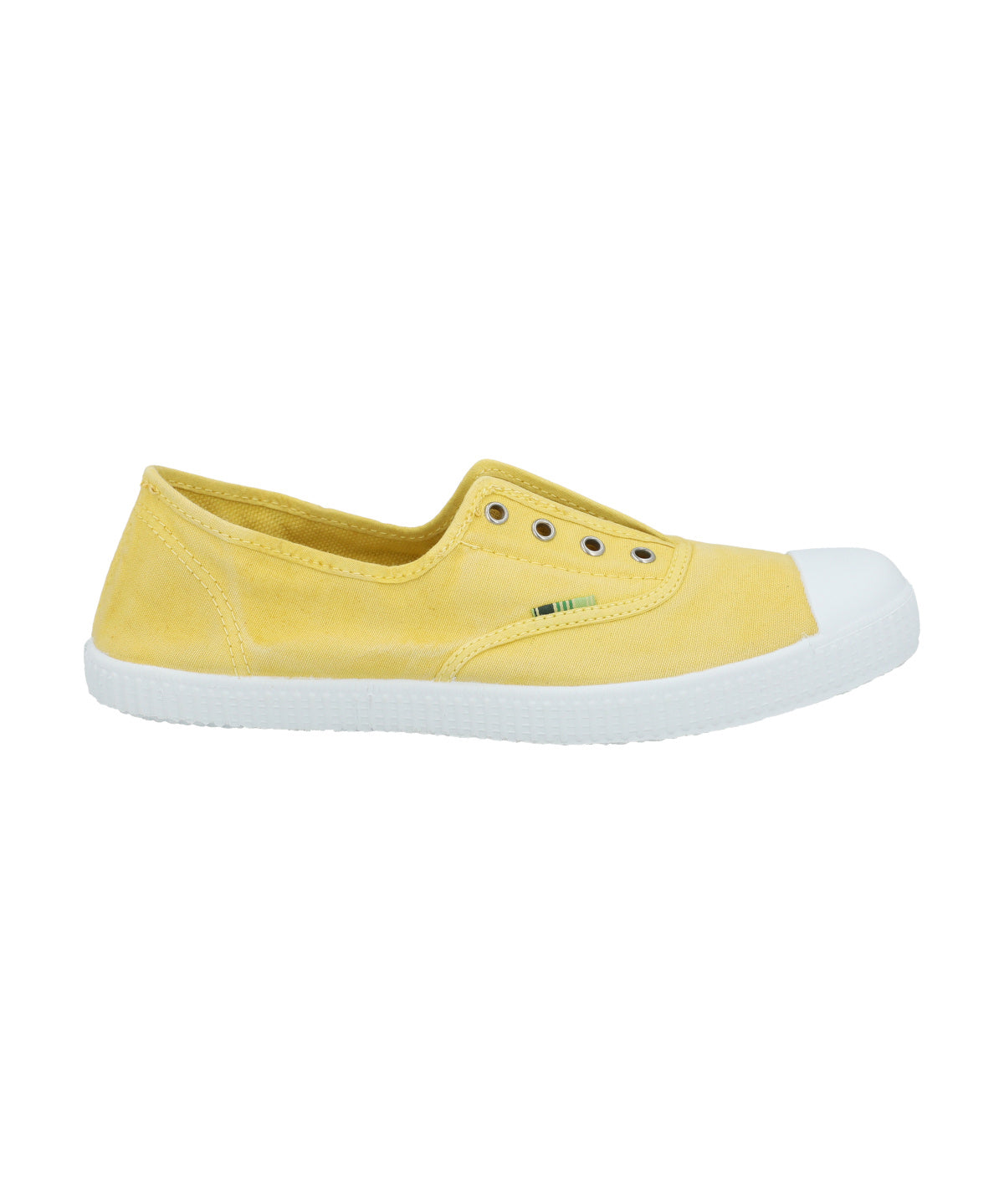 Zapatilla Algodón Orgánico Mujer Greece Amarillo Rockford