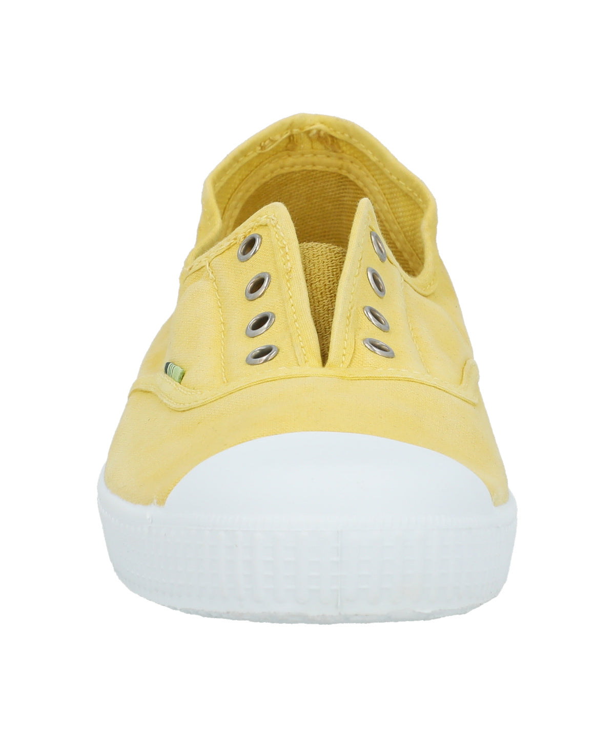 Zapatilla Algodón Orgánico Mujer Greece Amarillo Rockford