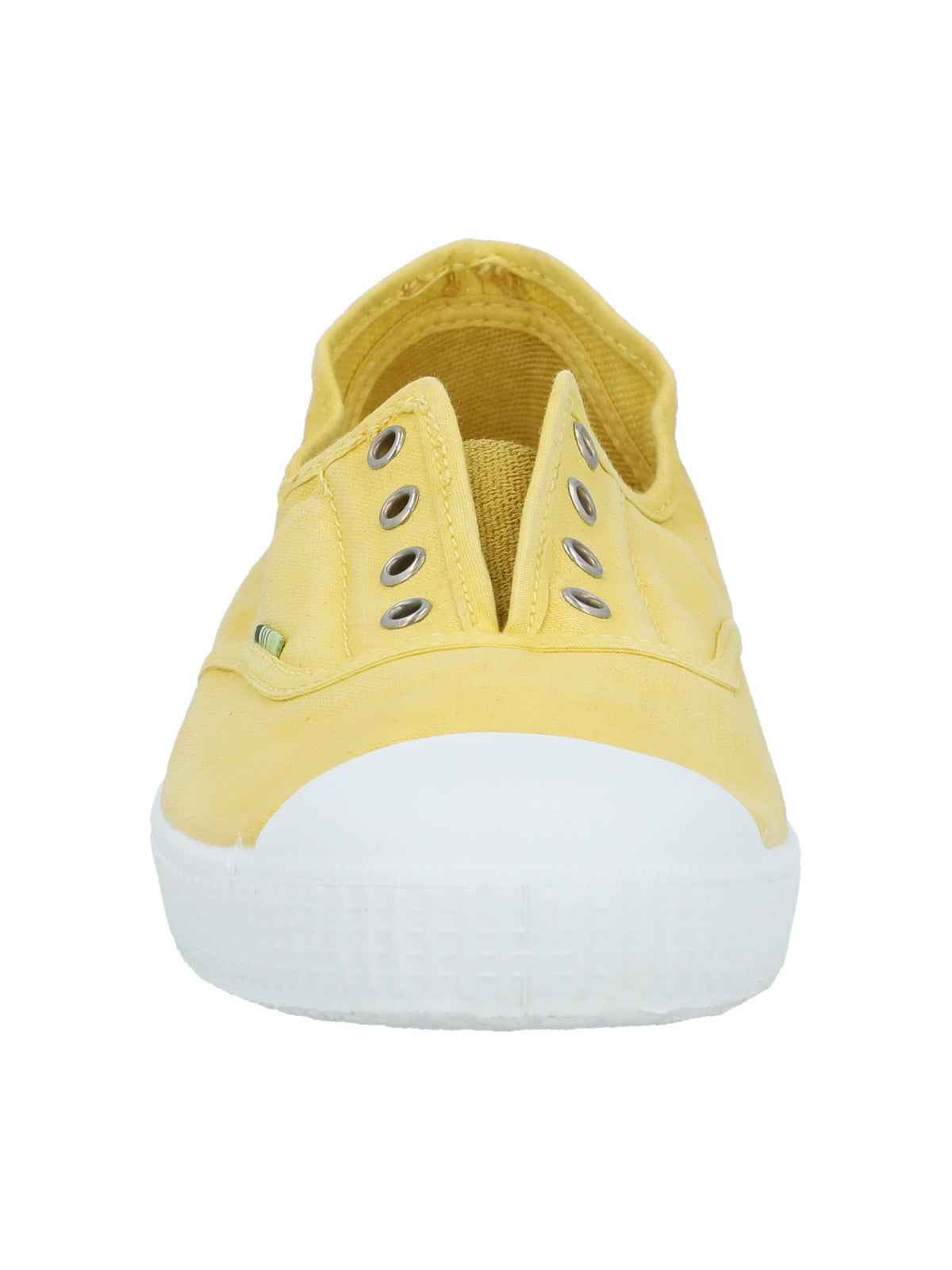 Zapatilla Algodón Orgánico Mujer Greece Amarillo Rockford