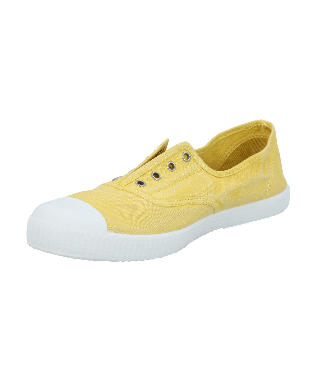 Zapatilla Algodón Orgánico Mujer Greece Amarillo Rockford