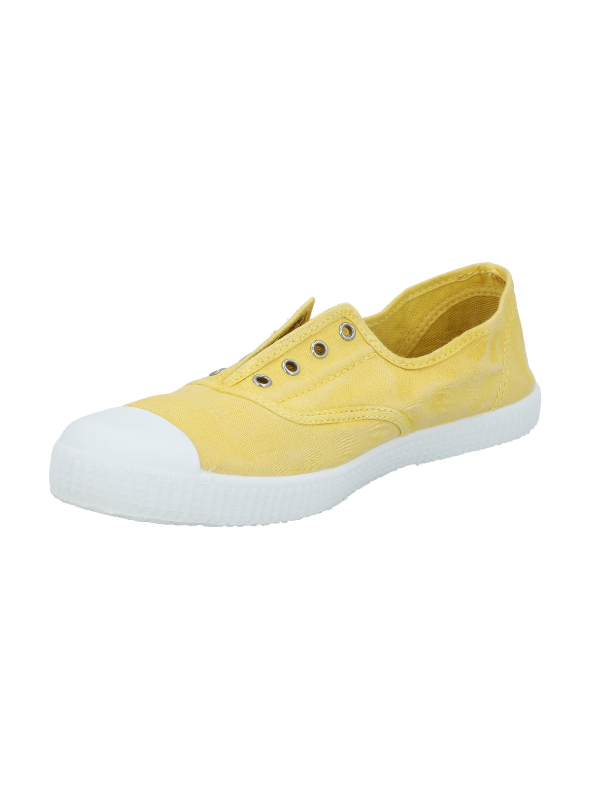 Zapatilla Algodón Orgánico Mujer Greece Amarillo Rockford