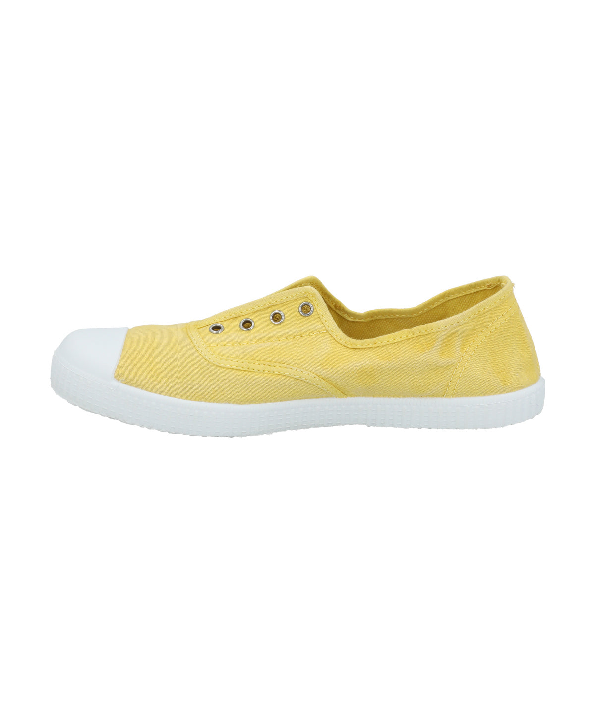 Zapatilla Algodón Orgánico Mujer Greece Amarillo Rockford
