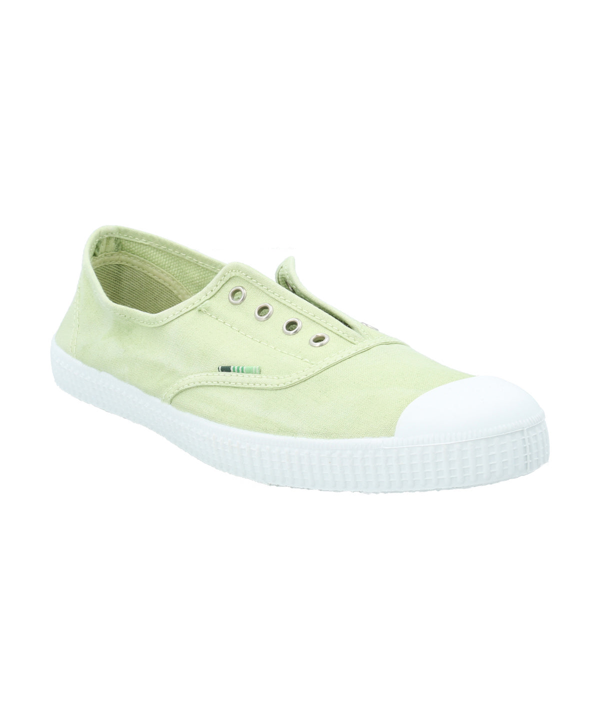Zapatilla Algodón Orgánico Mujer Greece Verde Rockford