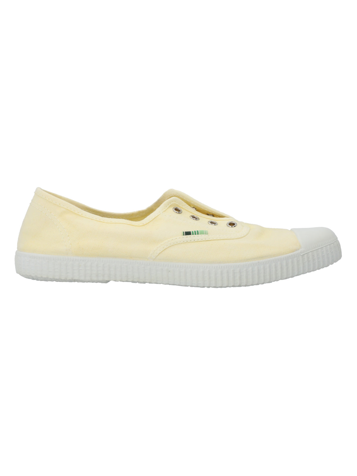 Zapatilla Algodón Orgánico Mujer Greece Amarillo Rockford