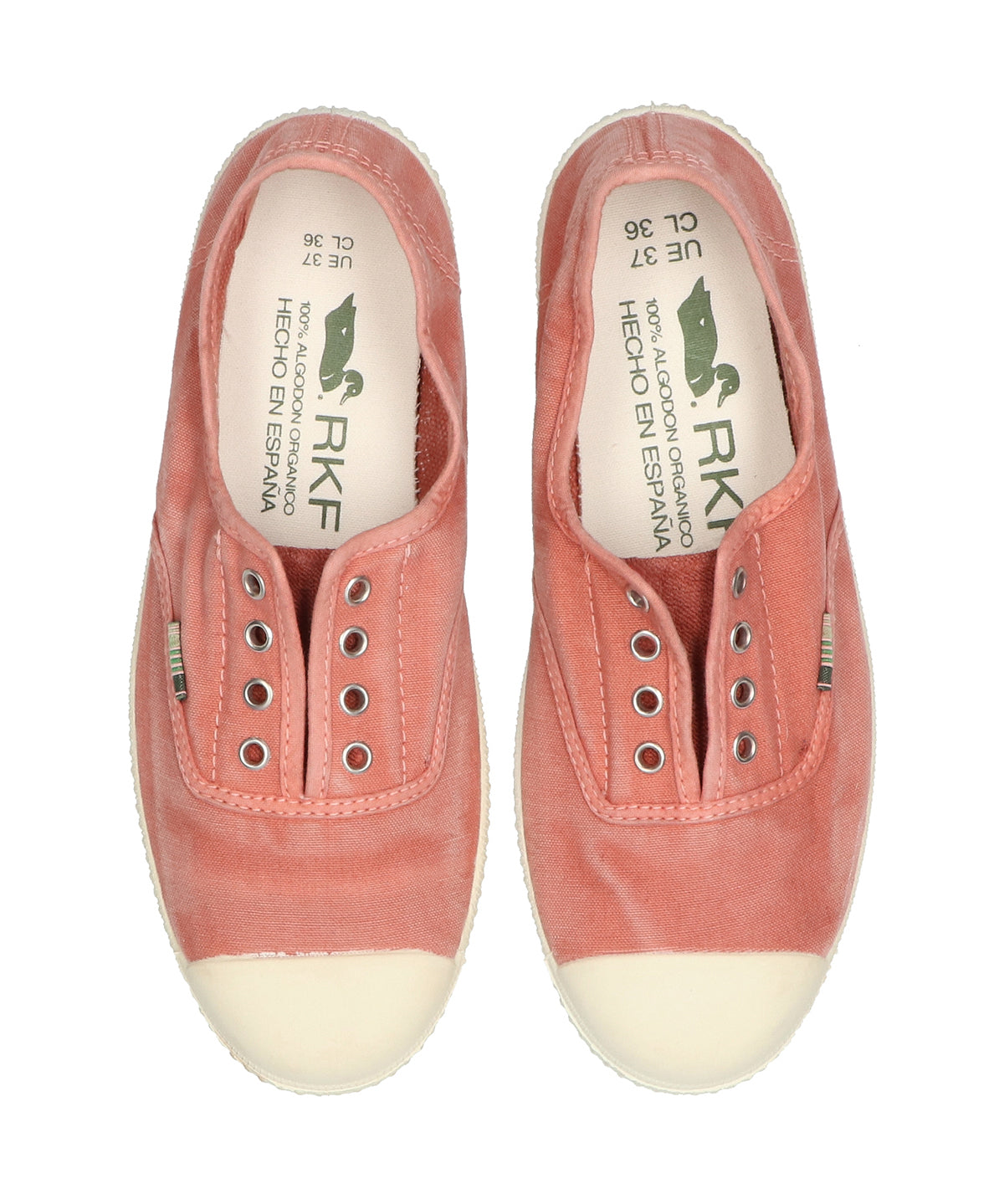 Zapatilla Algodón Orgánico Mujer Greece Rosado Rockford