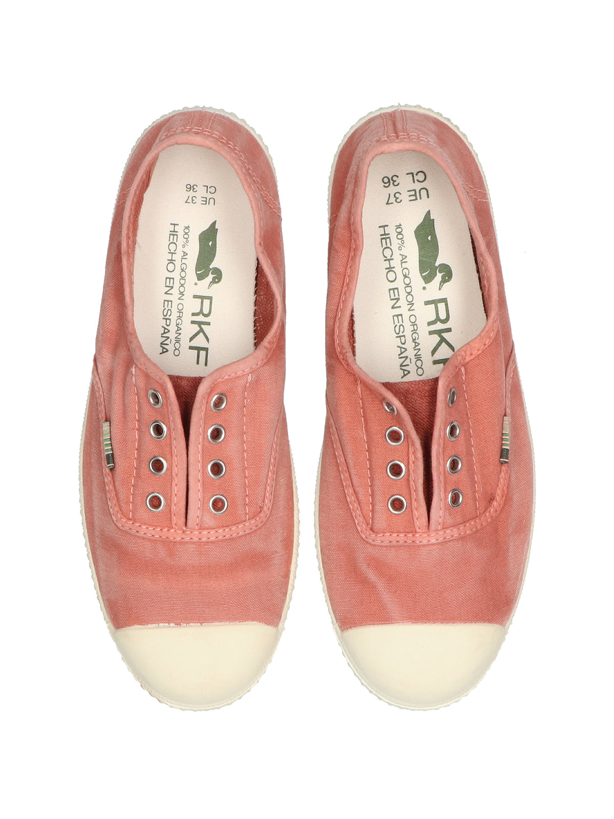 Zapatilla Algodón Orgánico Mujer Greece Rosado Rockford