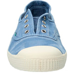 Zapatilla Algodón Orgánico Mujer Greece Celeste Rockford