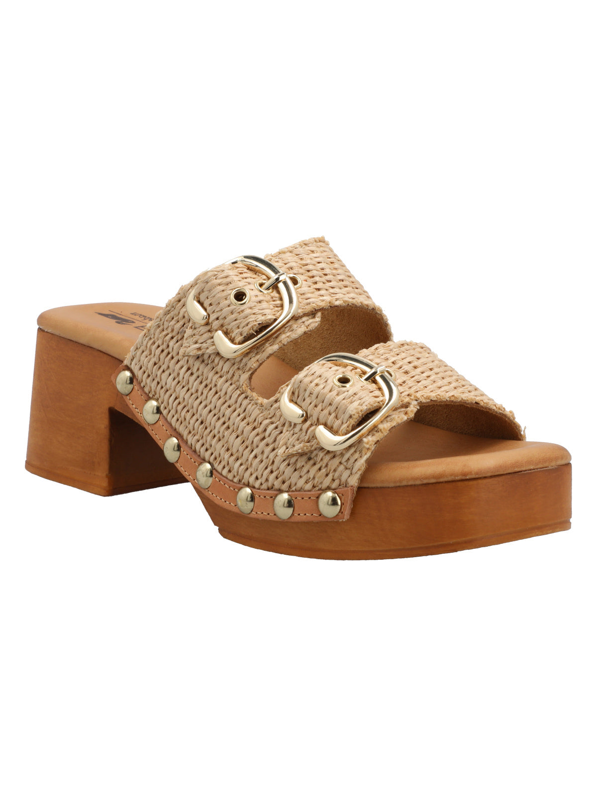 Sandalia Rafia Mujer Chiara Beige Rockford