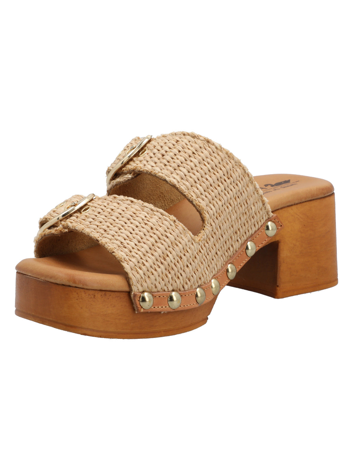 Sandalia Rafia Mujer Chiara Beige Rockford