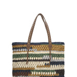 Cartera Rafia/Cuero Mujer Rkf Amalfi Tote Beige Rockford