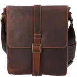 Maletín Cuero Unisex Tc Crossbody Café Rockford