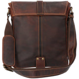 Maletín Cuero Unisex Tc Crossbody Café Rockford