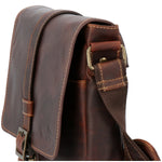 Maletín Cuero Unisex Tc Crossbody Café Rockford