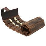 Juego Cuero Unisex Domino Café Rockford