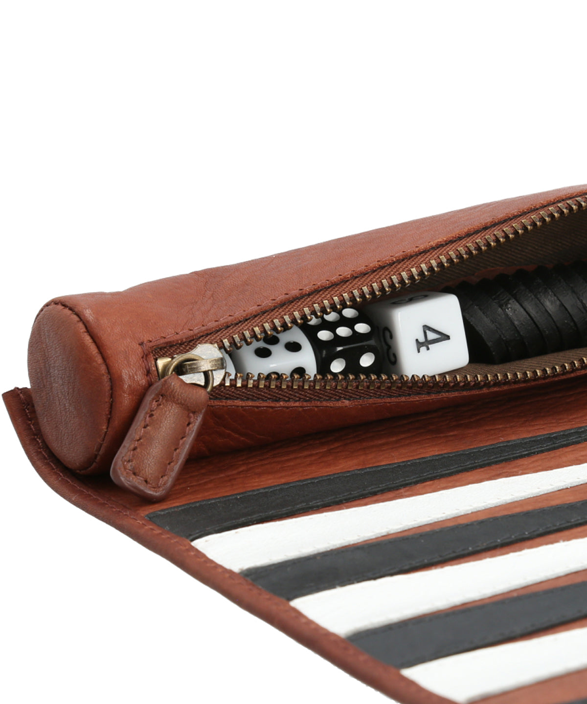Juego Cuero Unisex Backgammon Café Rockford