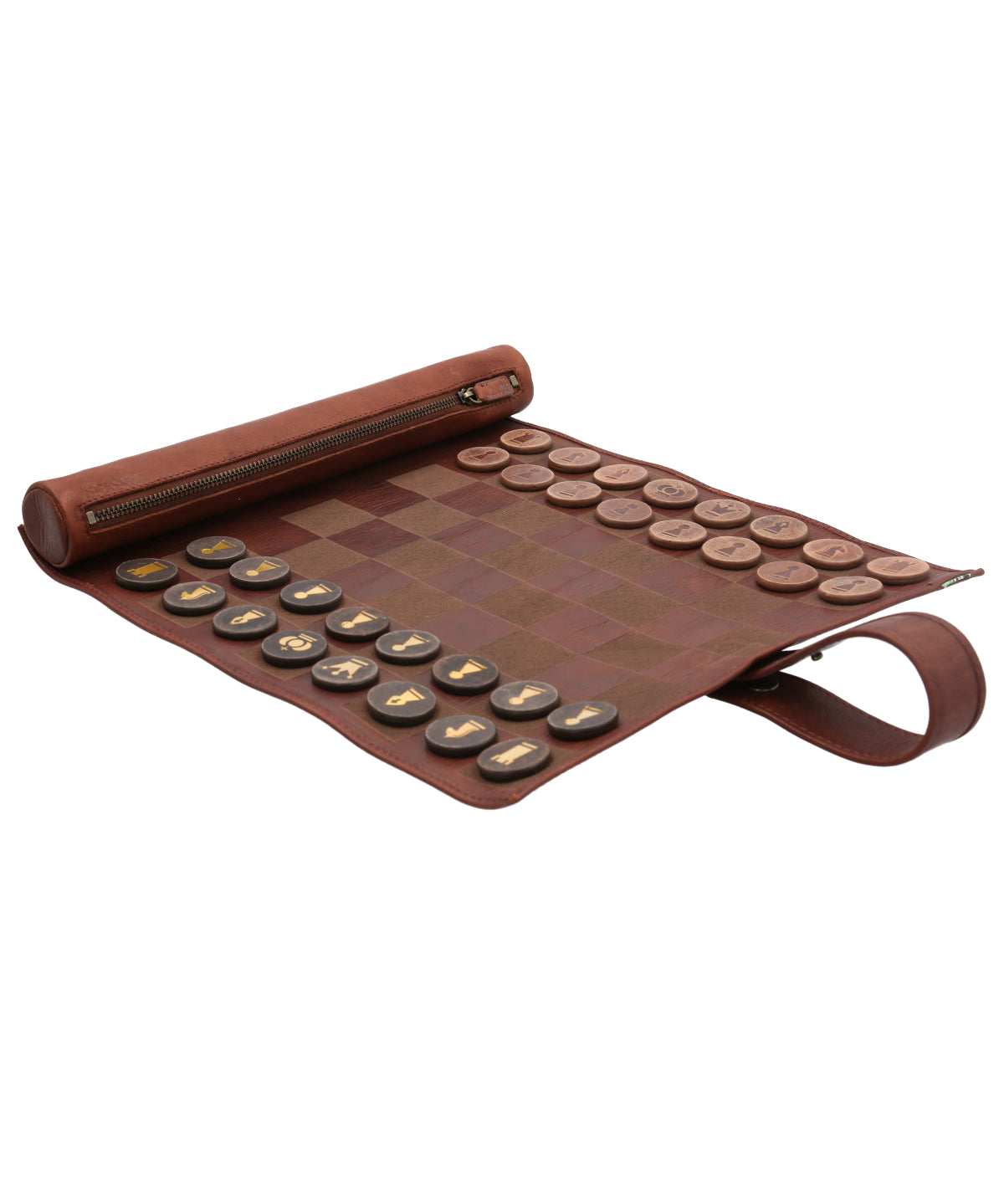 Juego Cuero Unisex Chess Café Rockford