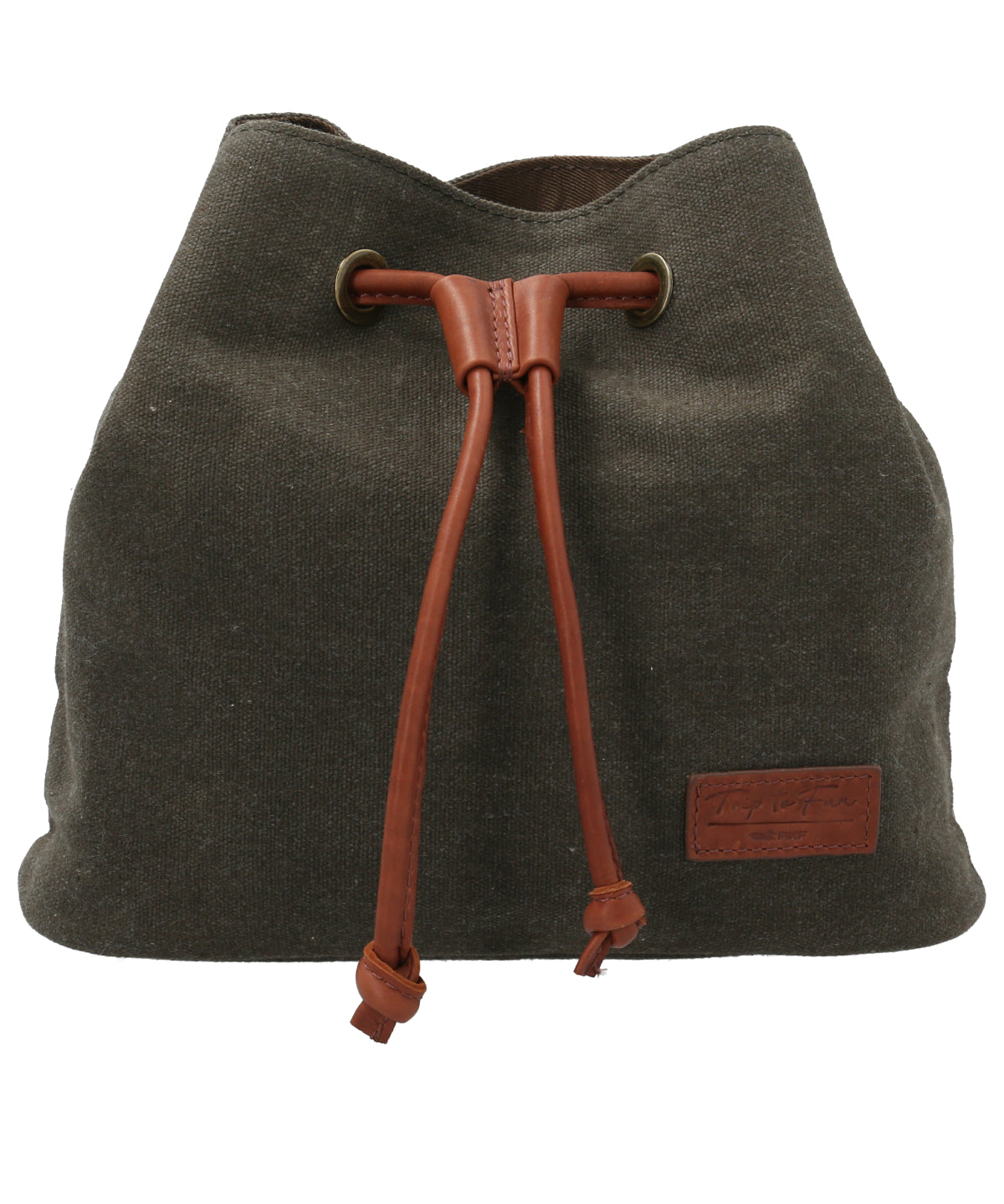 Juego Cuero/Canvas Unisex Set Cachos Café Rockford