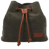 Juego Cuero/Canvas Unisex Set Cachos Café Rockford