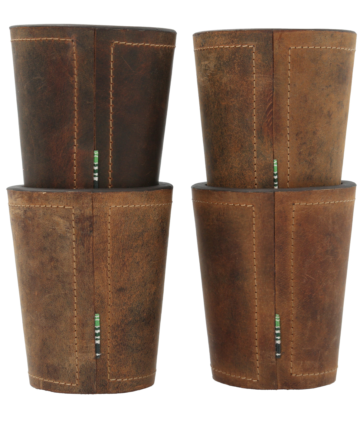 Juego Cuero/Canvas Unisex Set Cachos Café Rockford