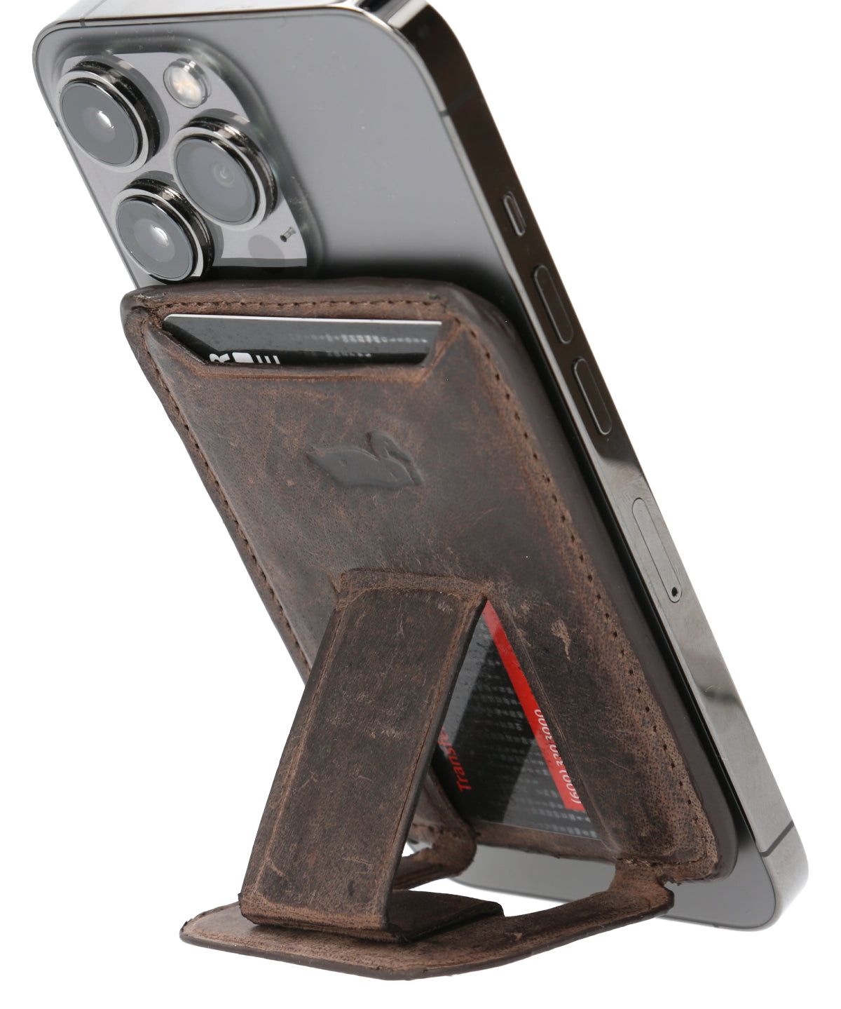 Tarjetero Cuero Unisex Phone Cardmagnet Café Rockford