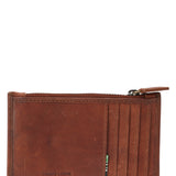 Tarjetero Cuero Unisex Aq Andrew Cardzip Café Rockford