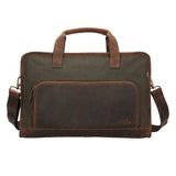 Maletín Cuero Hombre Wx Avery Verde Rockford
