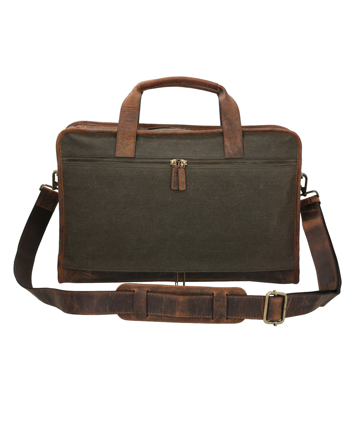 Maletín Cuero Hombre Wx Avery Verde Rockford