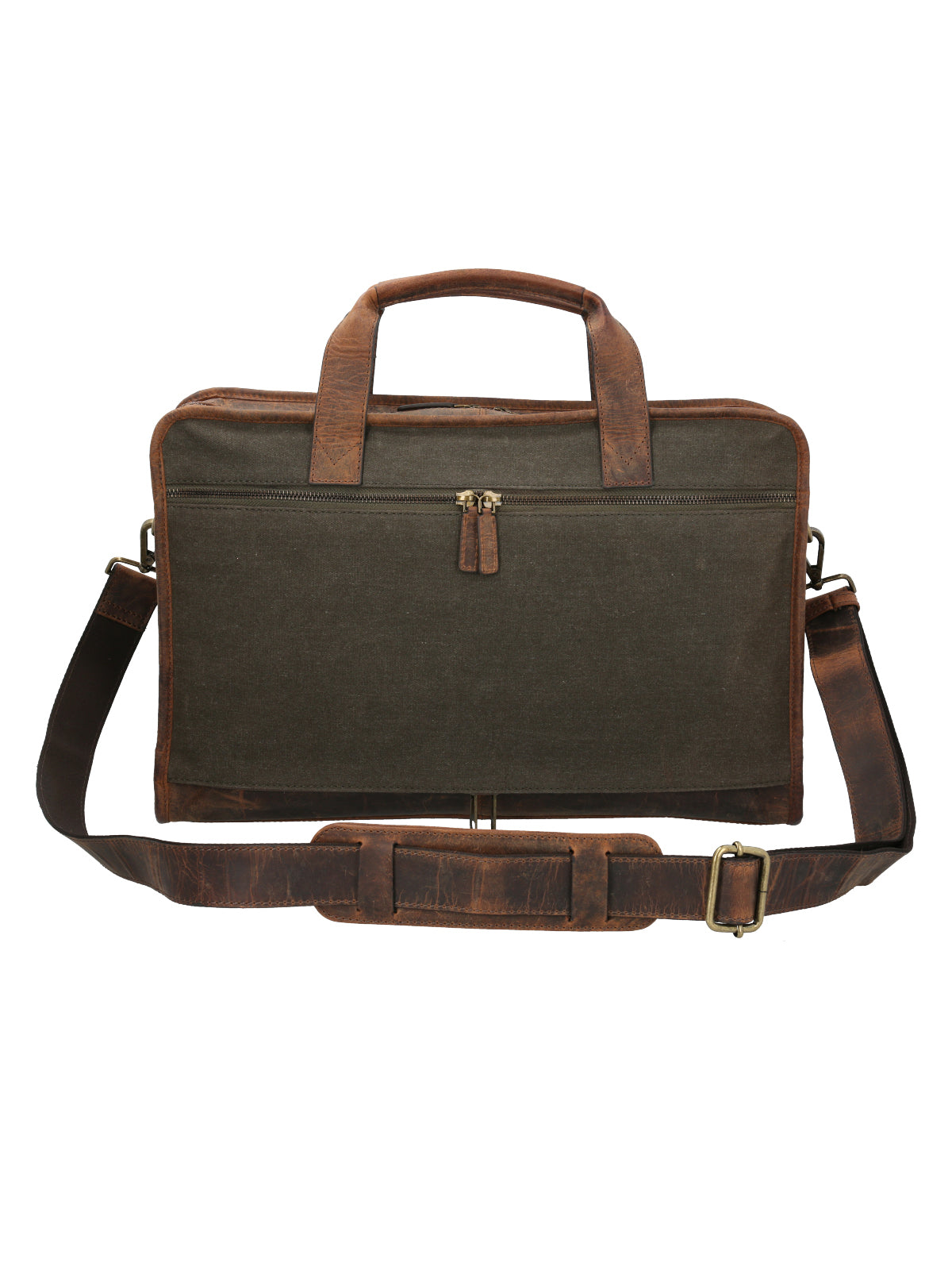 Maletín Cuero Hombre Wx Avery Verde Rockford