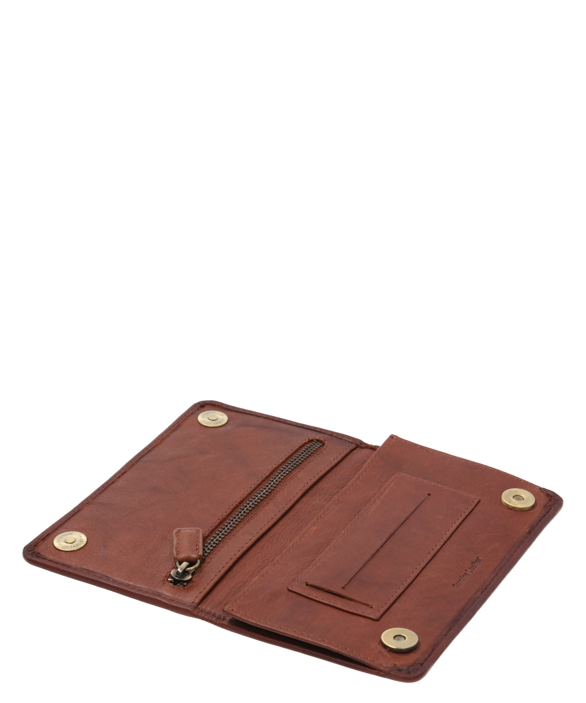Tabaquera Cuero Unisex Aq Tobacco Case Café Rockford