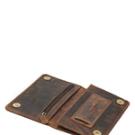 Tabaquera Cuero Unisex Hu Tobacco Case Café Rockford