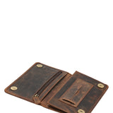 Tabaquera Cuero Unisex Hu Tobacco Case Café Rockford