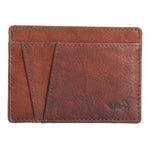 Tarjetero Cuero Unisex Aq Sea Cardhold Café Rockford