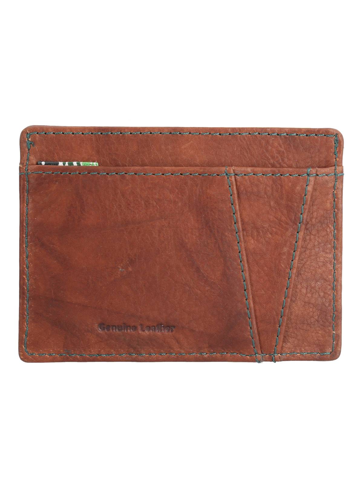 Tarjetero Cuero Unisex Aq Sea Cardhold Café Rockford