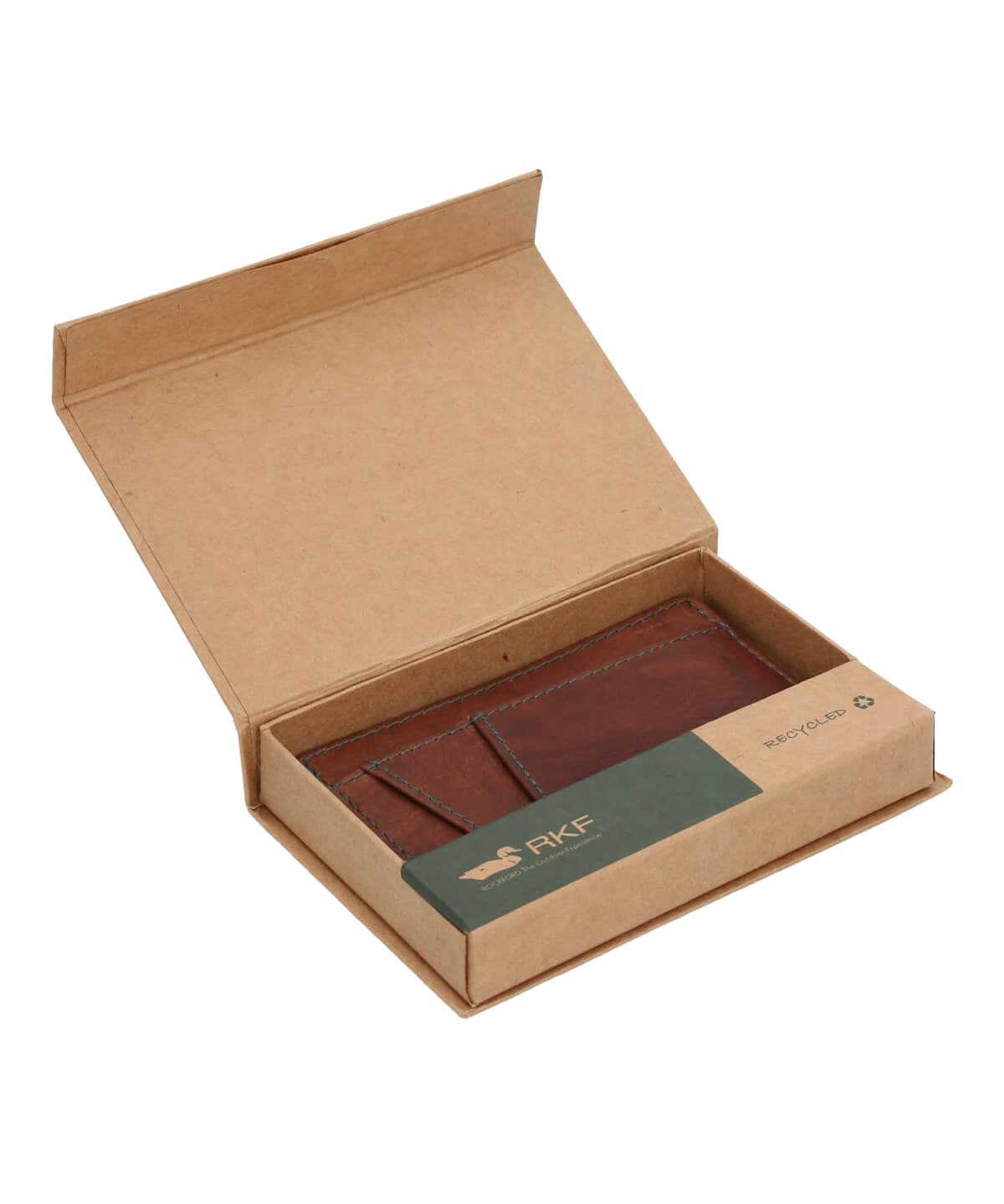 Tarjetero Cuero Unisex Aq Sea Cardhold Café Rockford