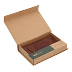 Tarjetero Cuero Unisex Aq Sea Cardhold Café Rockford