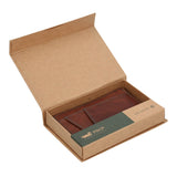 Tarjetero Cuero Unisex Aq Sea Cardhold Café Rockford
