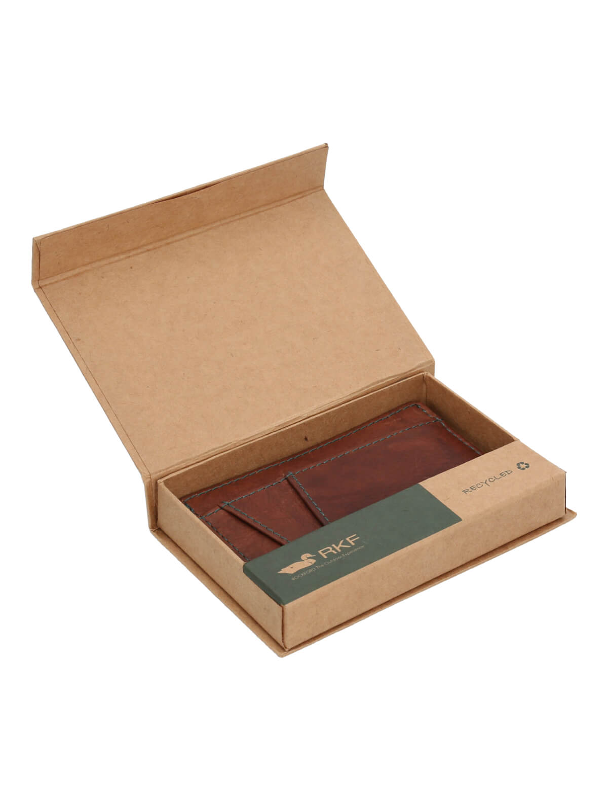 Tarjetero Cuero Unisex Aq Sea Cardhold Café Rockford