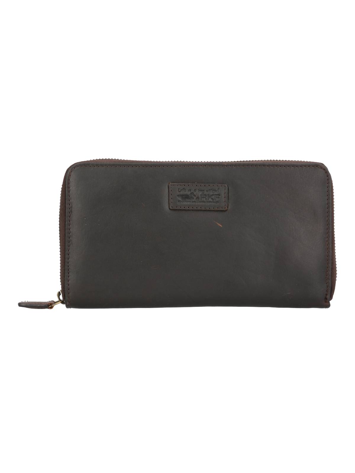 Porta Pasaporte Cuero Unisex Tc Passport Case Café Rockford