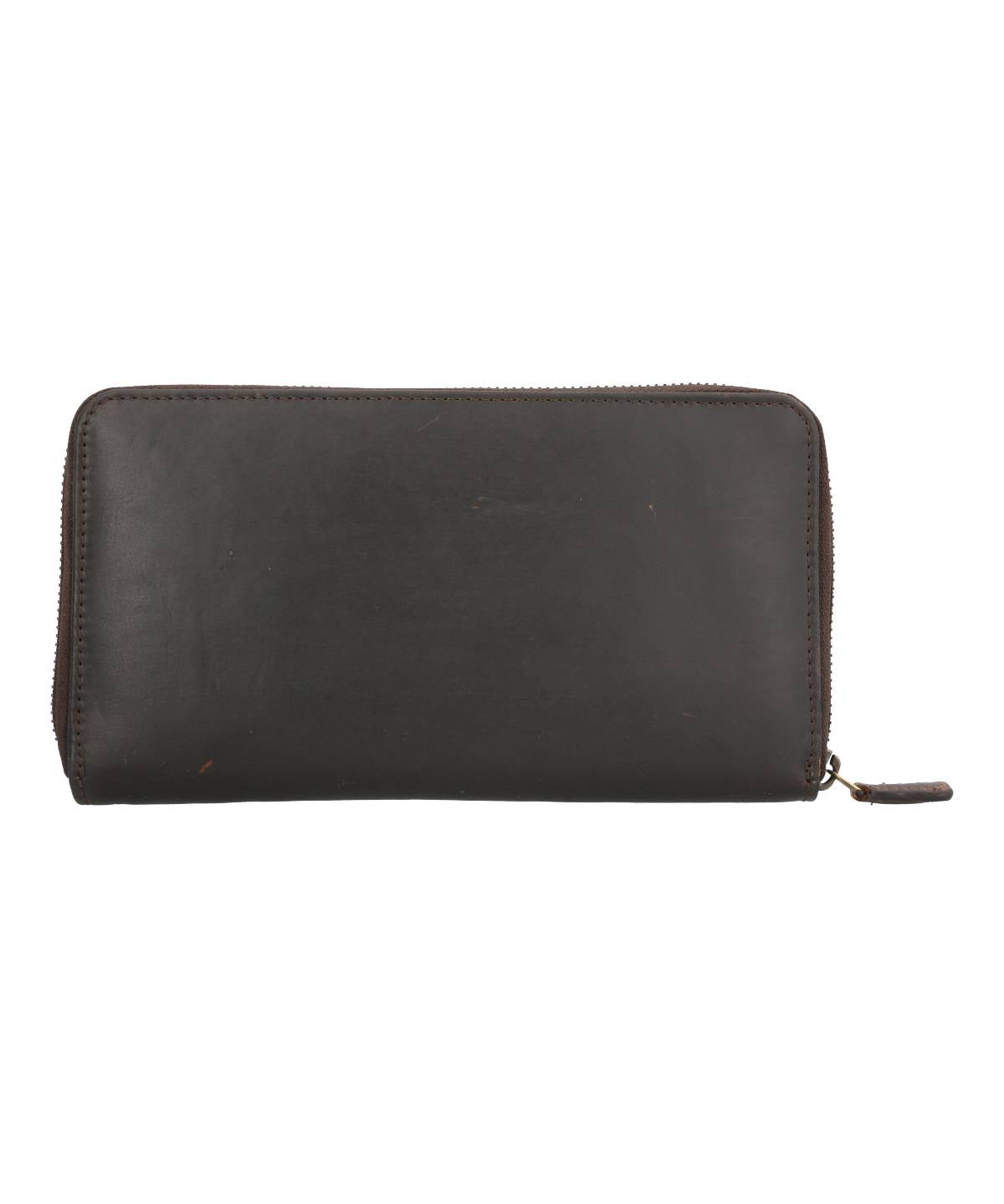 Porta Pasaporte Cuero Unisex Tc Passport Case Café Rockford