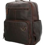 Mochila Cuero Unisex Tc Crawford Back Chocolate Rockford