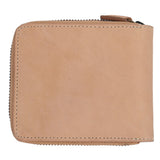 Billetera Cuero Unisex Cr Zipper James Beige Rockford