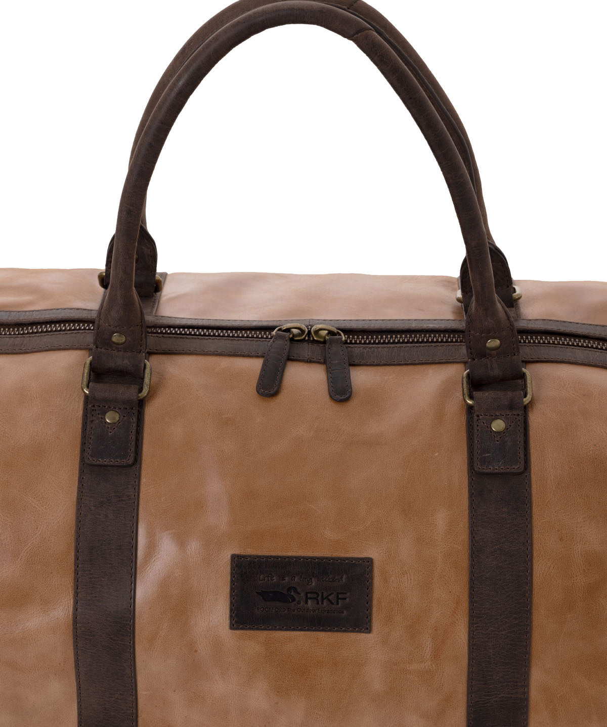 Bolso Cuero Unisex Fd Genova Travel Café Rockford